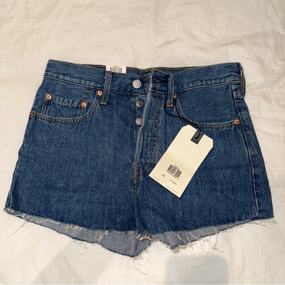 NWT Levi's High Rise 501 shorts